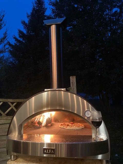 Piec do pizzy ogrodowy
